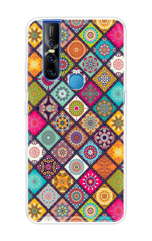 Multicolor Mandala Vivo V15 Back Cover