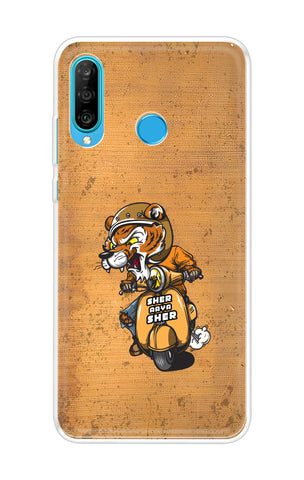 Jungle King Huawei P30 lite Back Cover