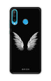 White Angel Wings Huawei P30 lite Back Cover