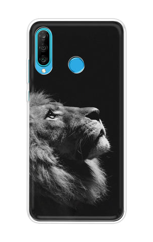 Lion Looking to Sky Huawei P30 lite Back Cover
