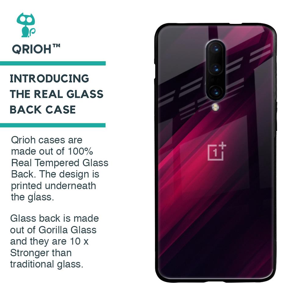 Razor Black Glass Case for OnePlus 7 Pro