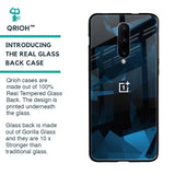 Polygonal Blue Box Glass Case For OnePlus 7 Pro
