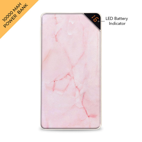 Pink Marble 10000 mAh Universal Power Bank Online