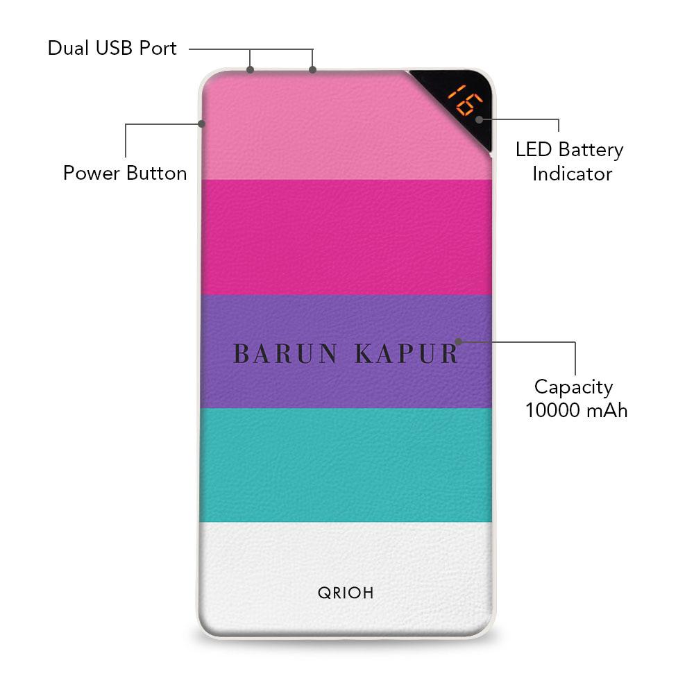 Alluring Spectrum Customized Power Bank