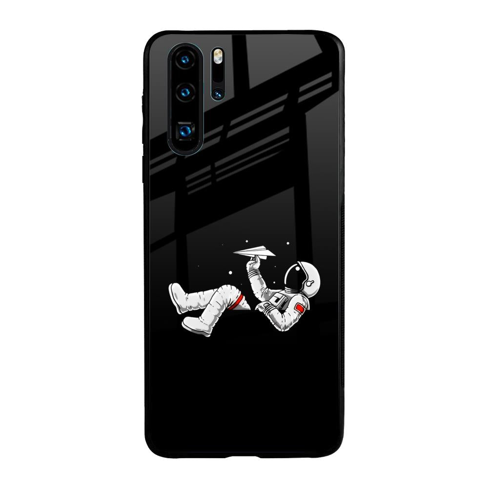 Space Traveller Huawei P30 Pro Glass Back Cover Online