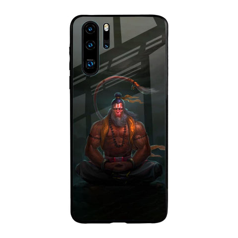 Lord Hanuman Animated Huawei P30 Pro Glass Back Cover Online