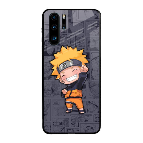 Orange Chubby Huawei P30 Pro Glass Back Cover Online