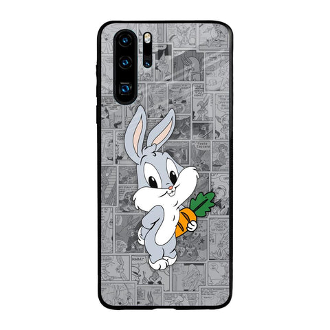 Cute Baby Bunny Huawei P30 Pro Glass Back Cover Online