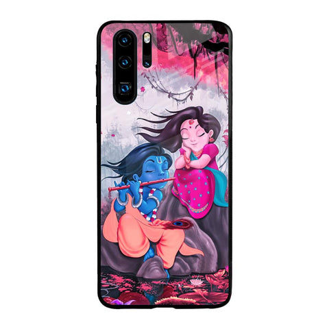 Radha Krishna Art Huawei P30 Pro Glass Back Cover Online