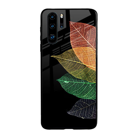 Colorful Leaves Huawei P30 Pro Glass Back Cover Online