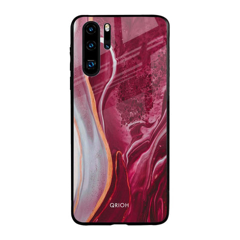 Crimson Ruby Huawei P30 Pro Glass Back Cover Online