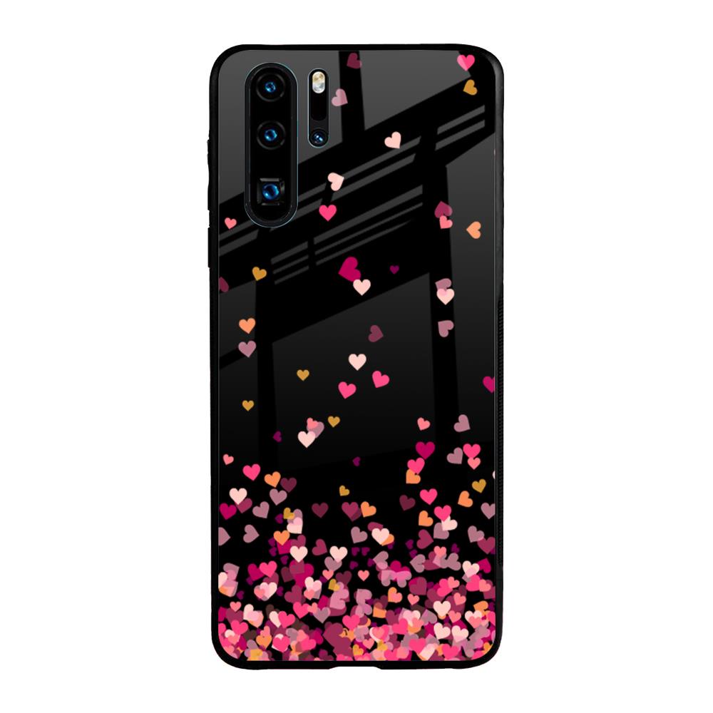 Heart Rain Fall Huawei P30 Pro Glass Back Cover Online