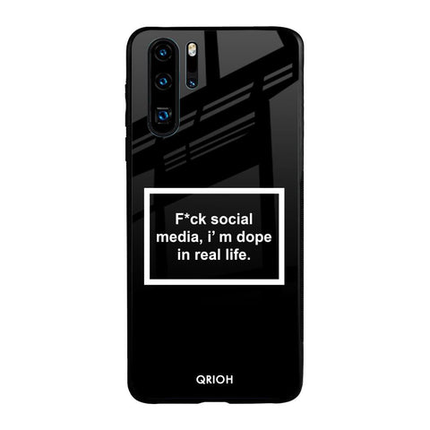 Dope In Life Huawei P30 Pro Glass Back Cover Online