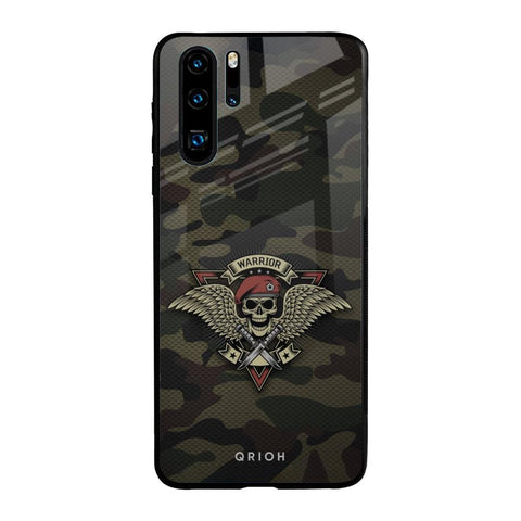 Army Warrior Huawei P30 Pro Glass Back Cover Online