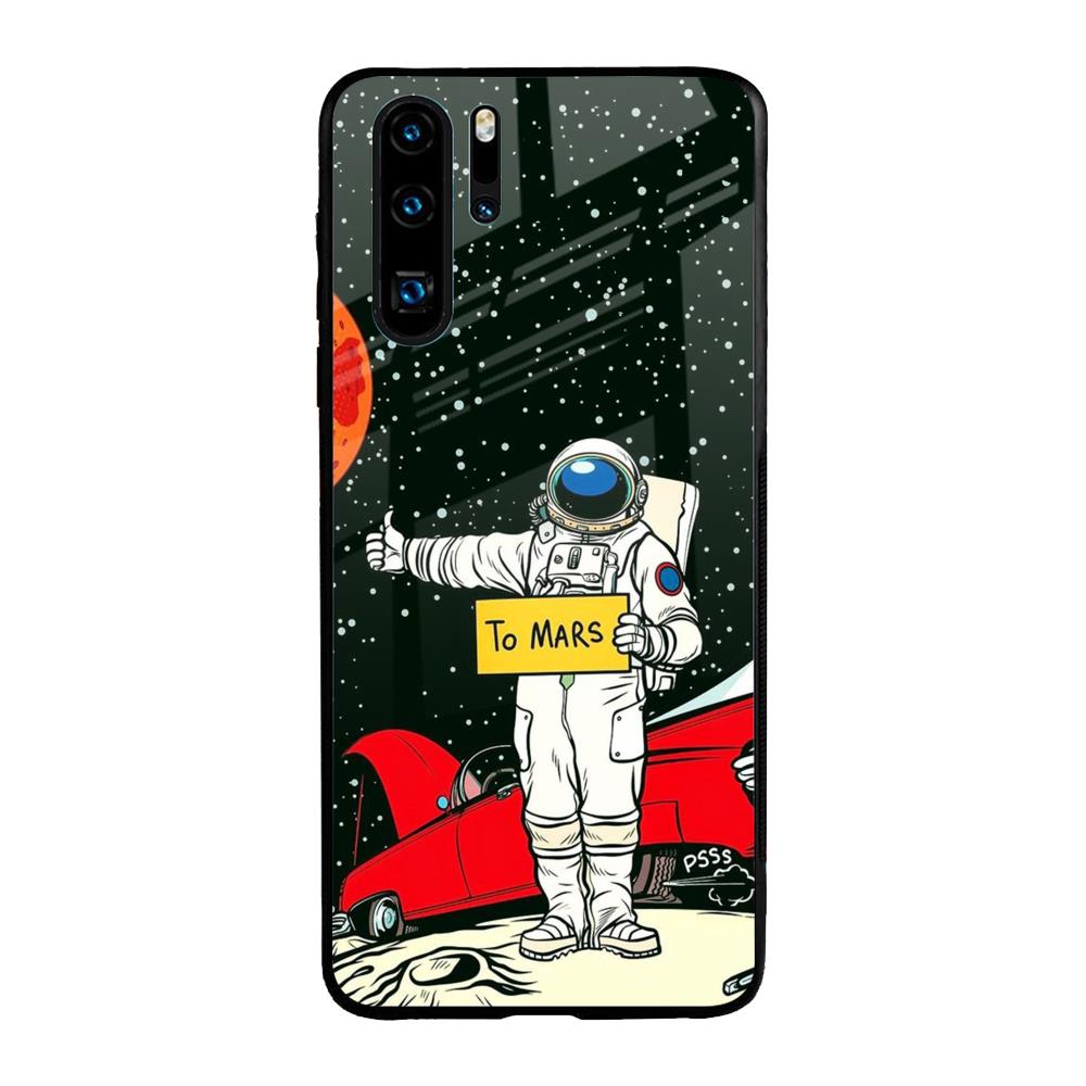 Astronaut on Mars Huawei P30 Pro Glass Back Cover Online
