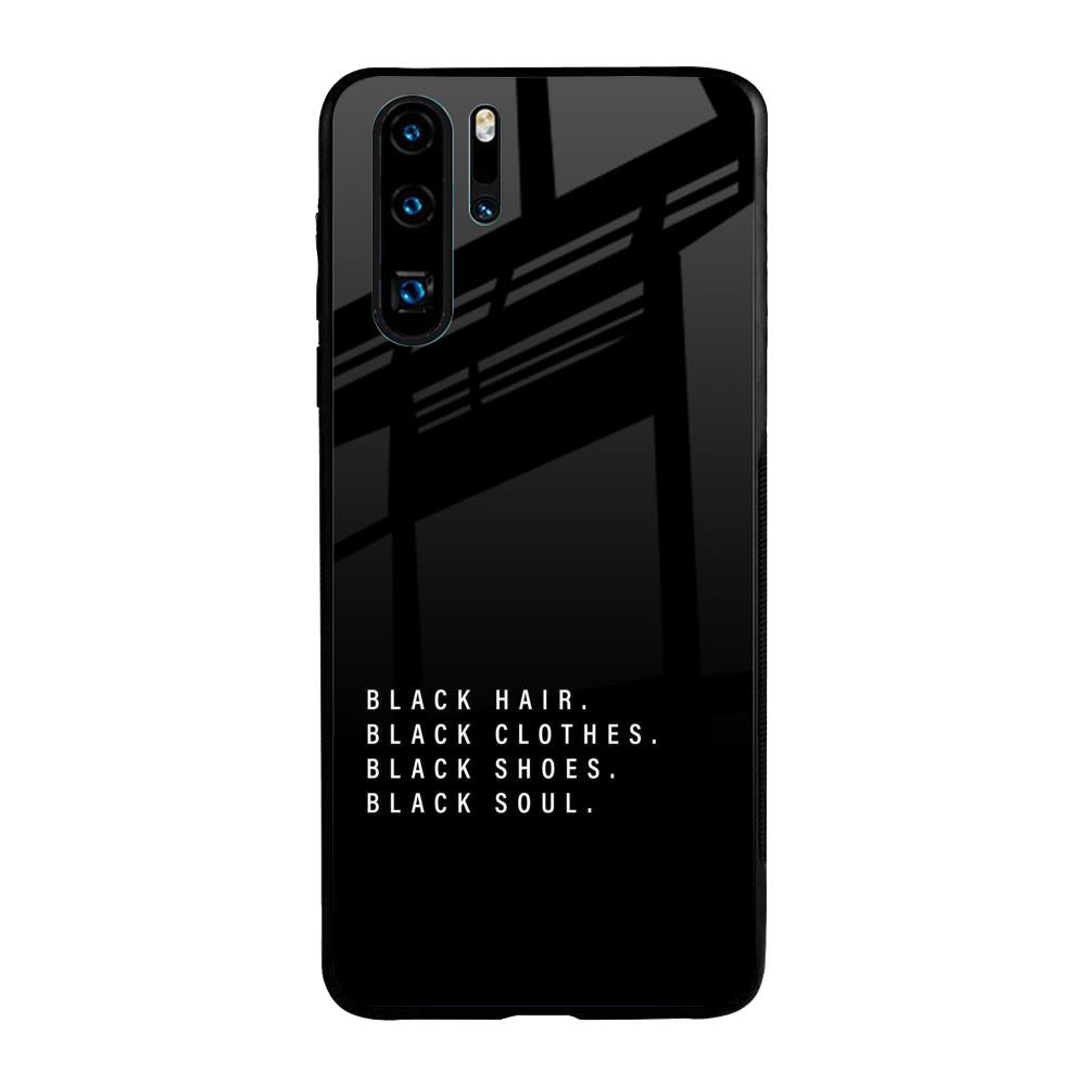 Black Soul Huawei P30 Pro Glass Back Cover Online