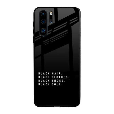 Black Soul Huawei P30 Pro Glass Back Cover Online