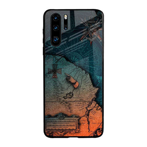 Geographical Map Huawei P30 Pro Glass Back Cover Online