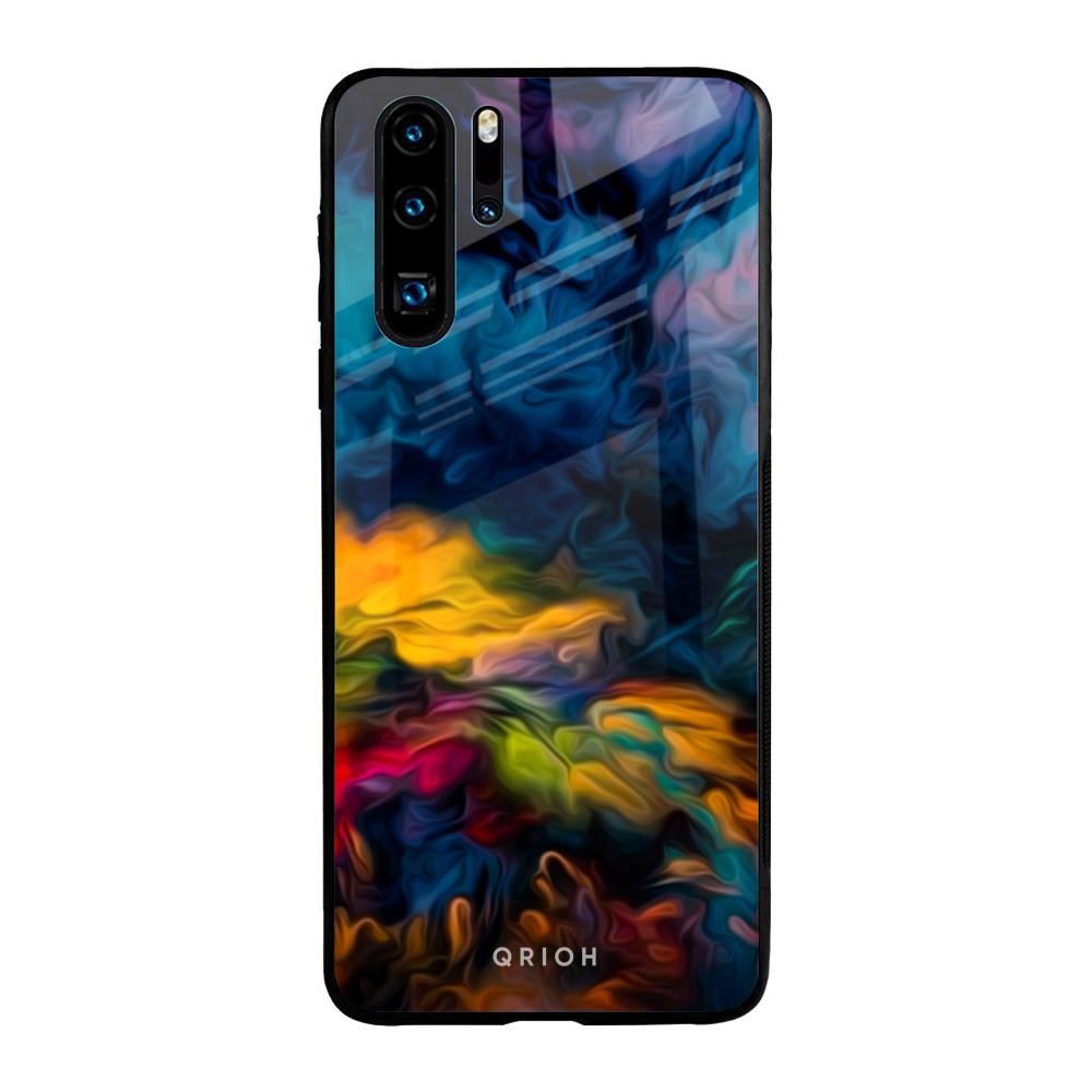 Multicolor Oil Painting Huawei P30 Pro Glass Back Cover Online