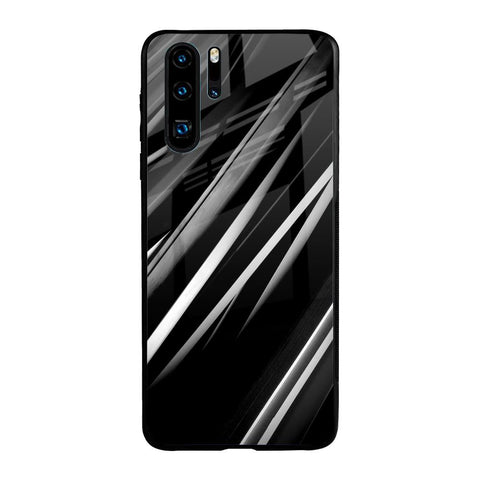 Black & Grey Gradient Huawei P30 Pro Glass Cases & Covers Online