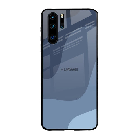 Navy Blue Ombre Huawei P30 Pro Glass Back Cover Online