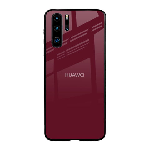 Classic Burgundy Huawei P30 Pro Glass Back Cover Online