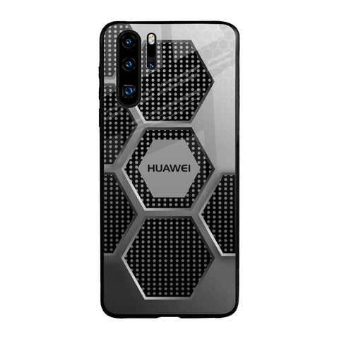 Hexagon Style Huawei P30 Pro Glass Back Cover Online