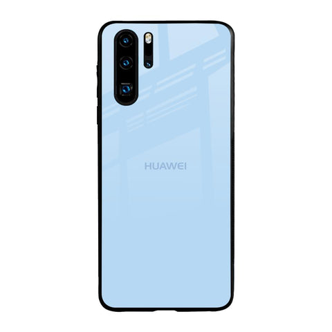 Pastel Sky Blue Huawei P30 Pro Glass Back Cover Online