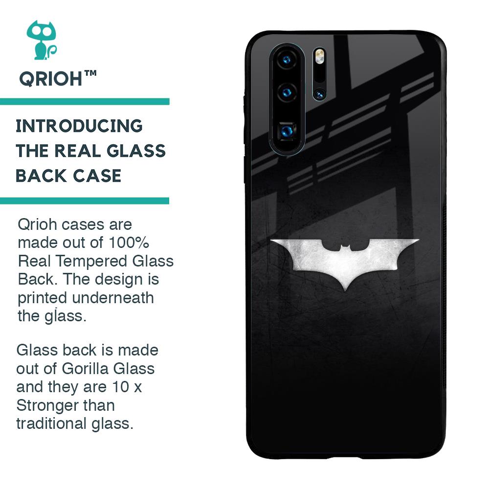 Super Hero Logo Glass Case for Huawei P30 Pro