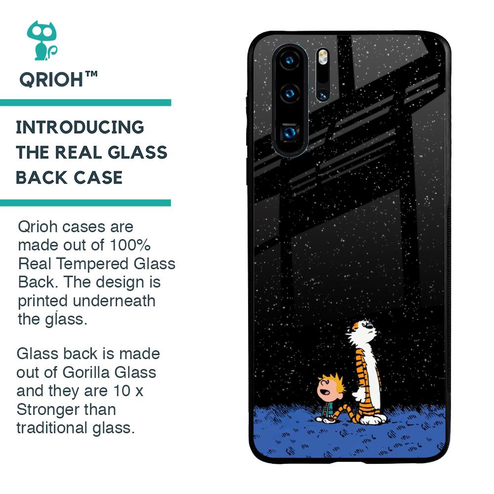 Night Sky Star Glass Case for Huawei P30 Pro
