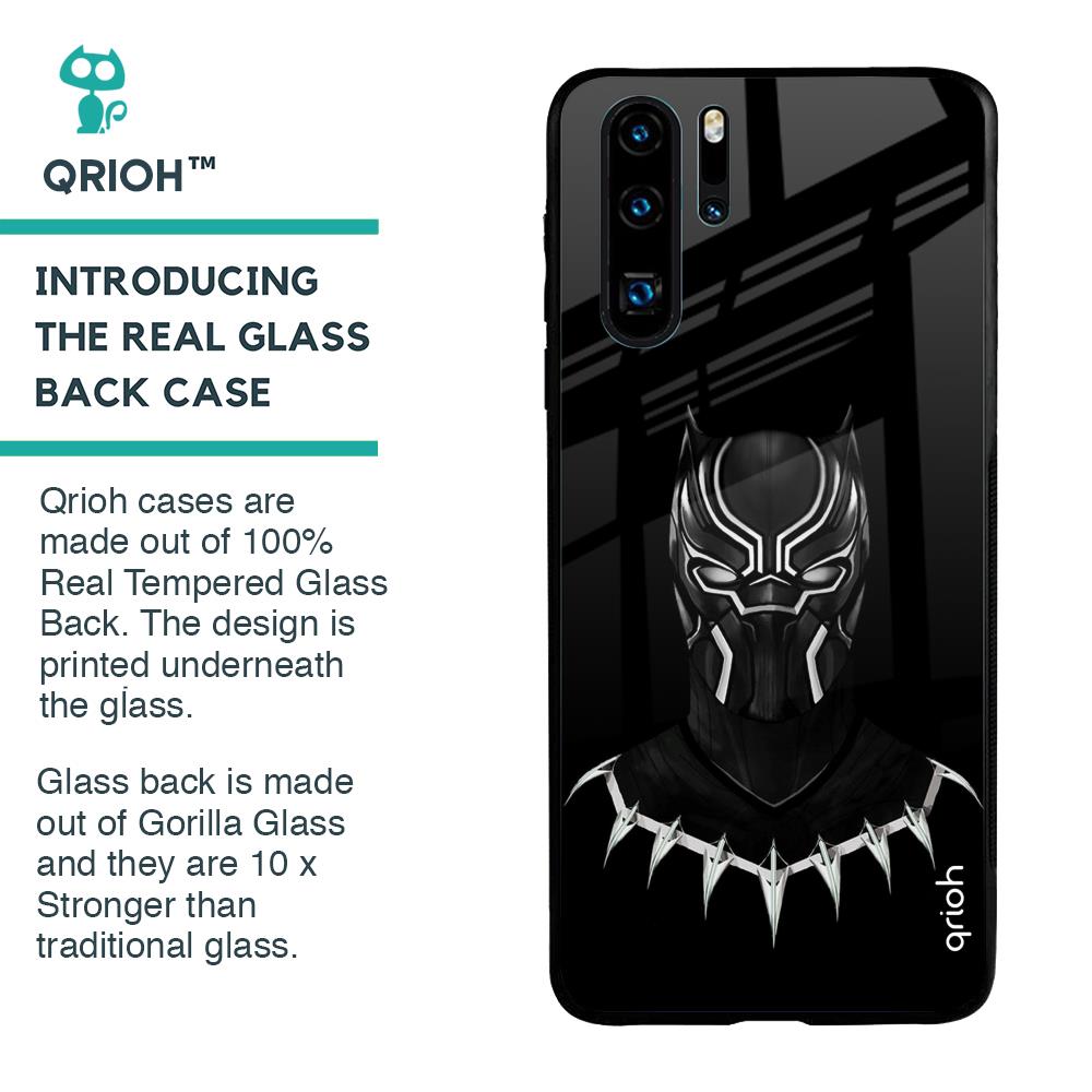 Dark Superhero Glass Case for Huawei P30 Pro