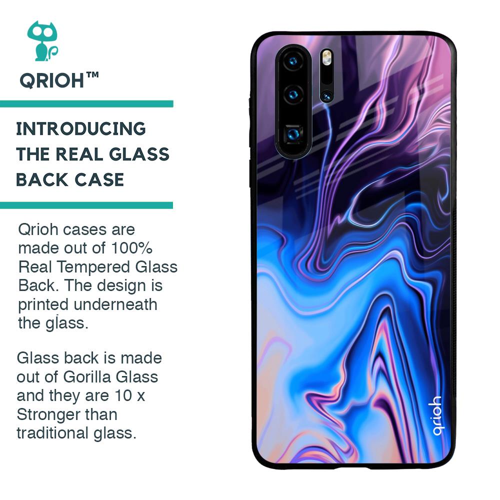 Psychic Texture Glass Case for Huawei P30 Pro