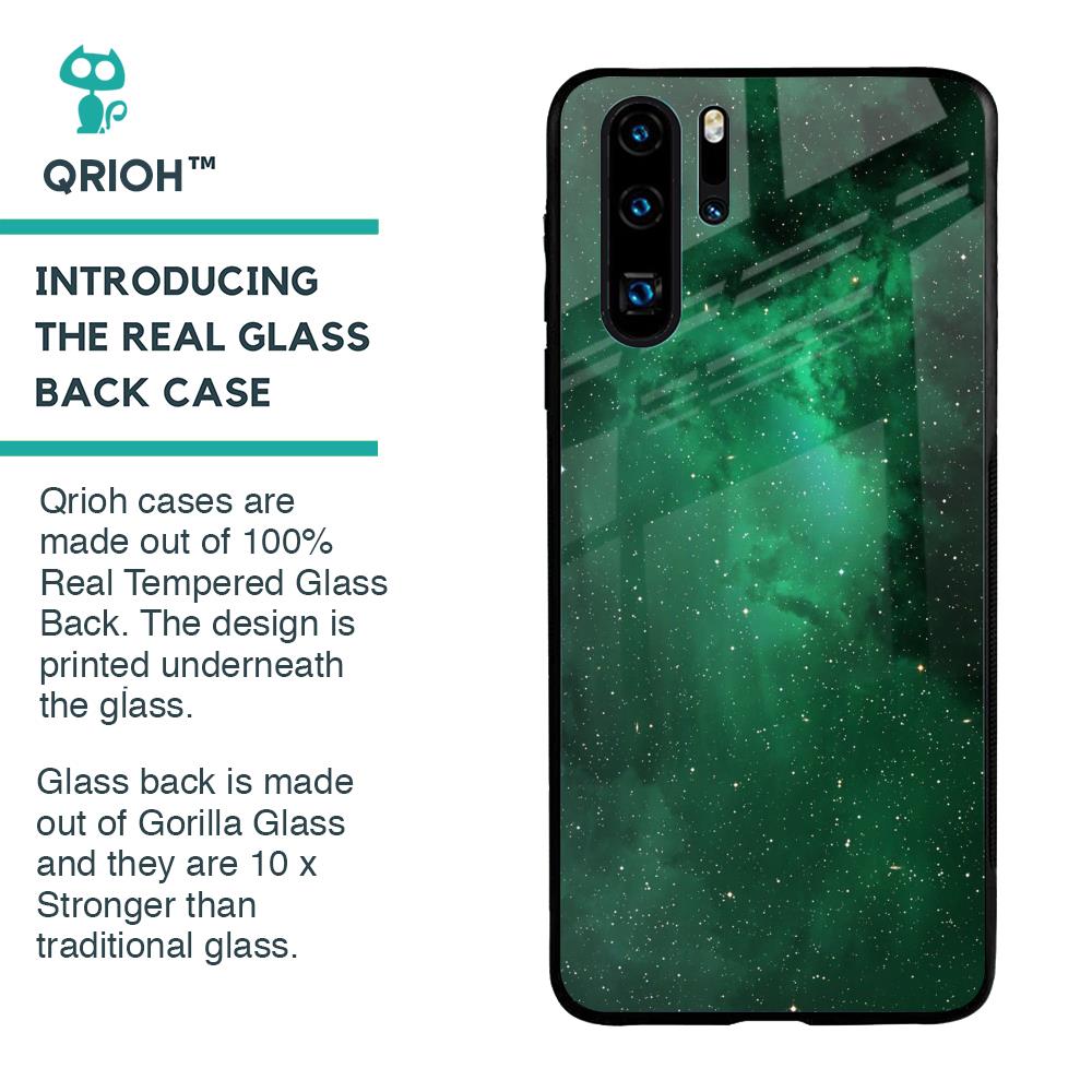 Emerald Firefly Glass Case For Huawei P30 Pro