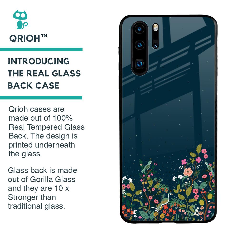 Small Garden Glass Case For Huawei P30 Pro