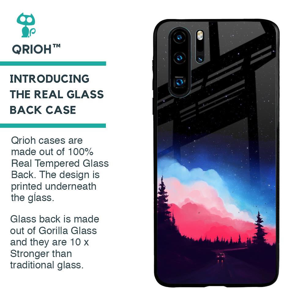 Drive In Dark Glass Case For Huawei P30 Pro