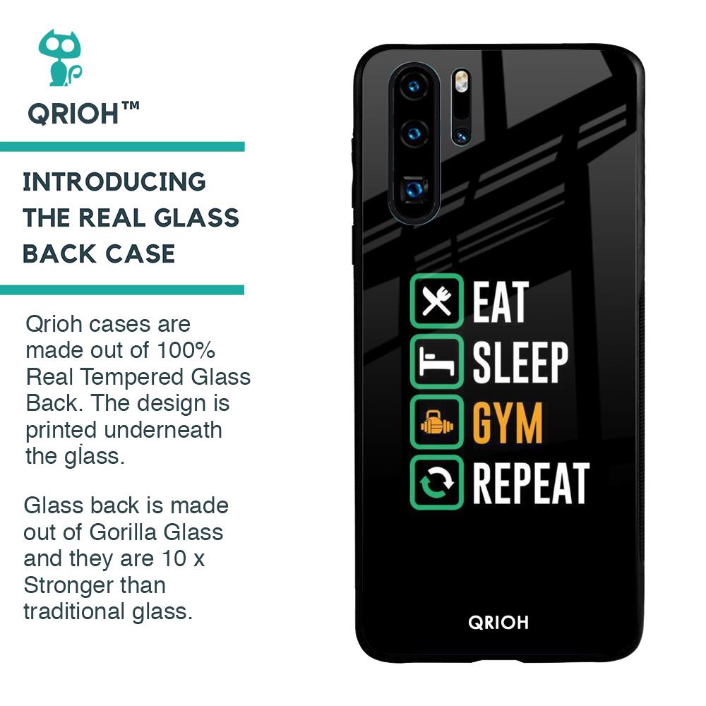 Daily Routine Glass Case for Huawei P30 Pro
