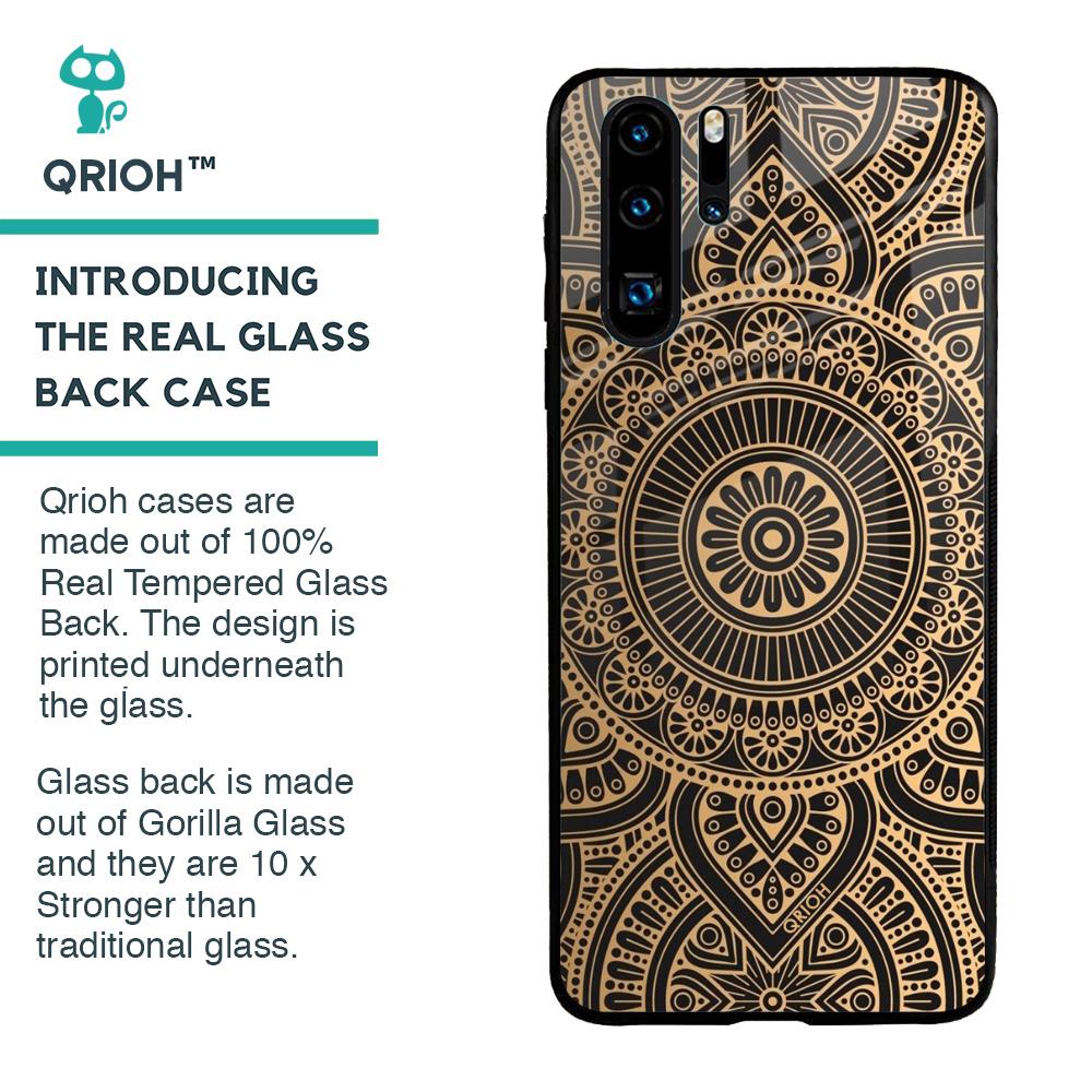 Luxury Mandala Glass Case for Huawei P30 Pro
