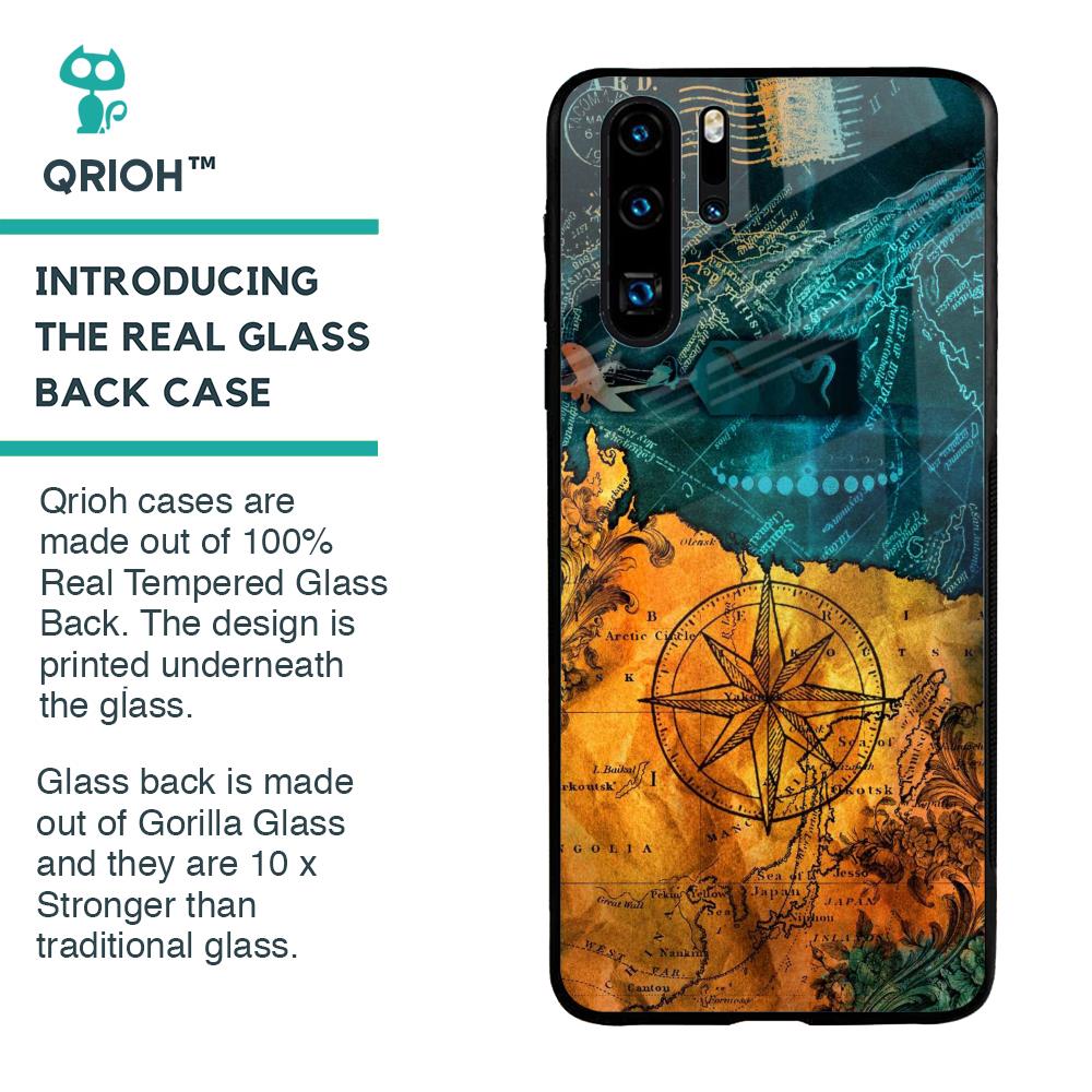 Architecture Map Glass Case for Huawei P30 Pro