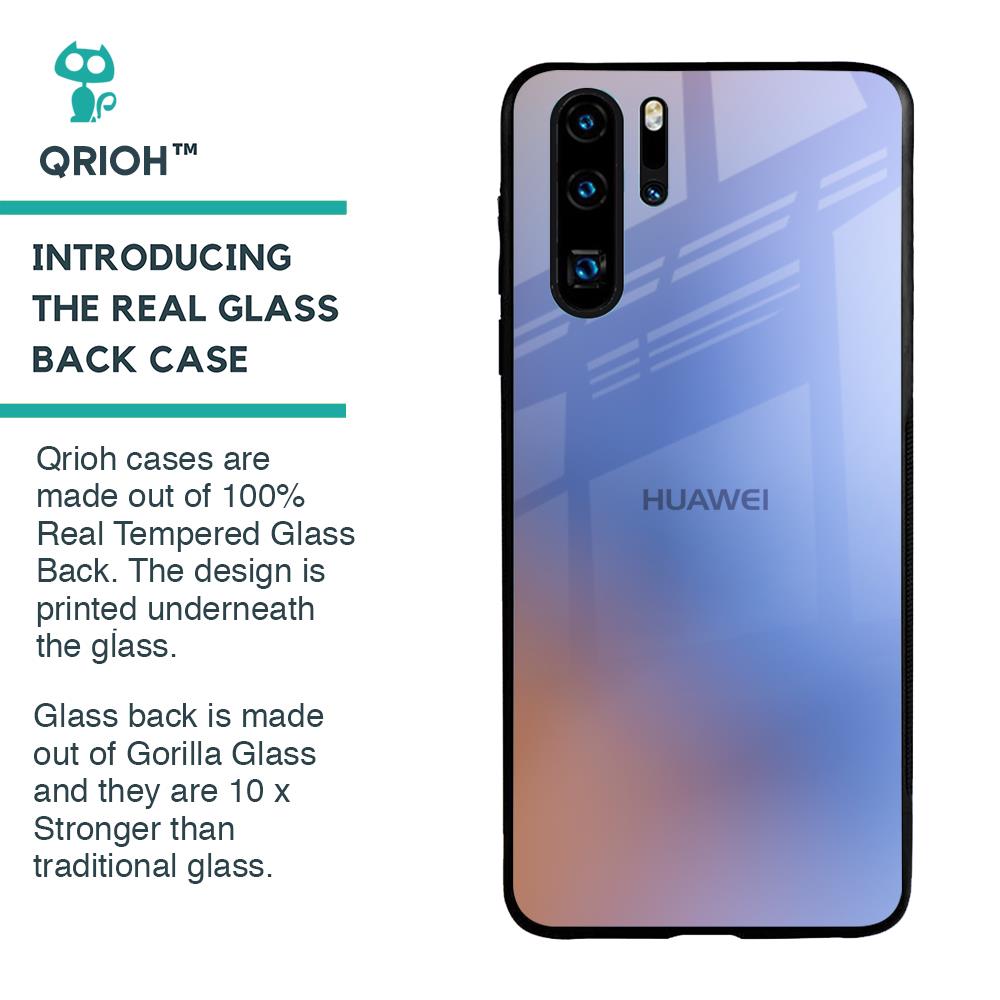 Blue Aura Glass Case for Huawei P30 Pro