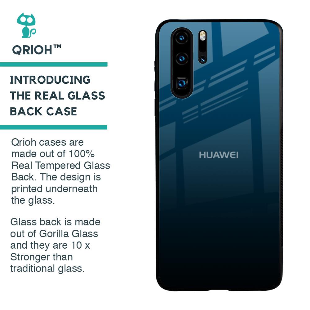 Sailor Blue Glass Case For Huawei P30 Pro