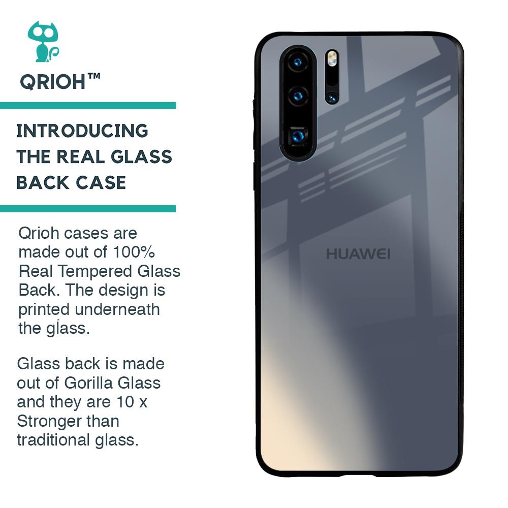 Metallic Gradient Glass Case for Huawei P30 Pro