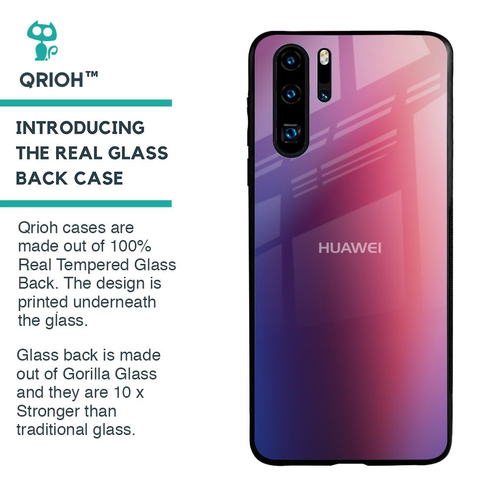 Multi Shaded Gradient Glass Case for Huawei P30 Pro
