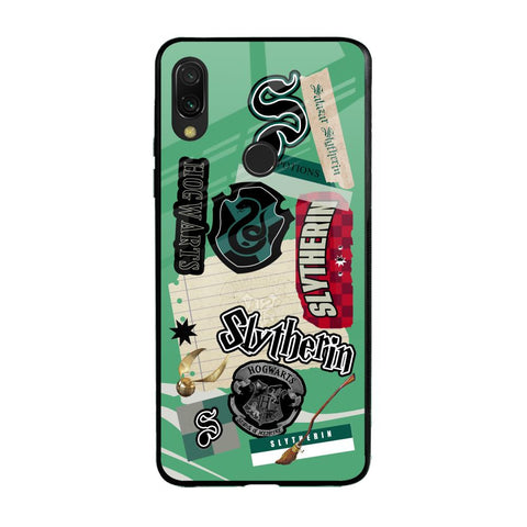 Slytherin Xiaomi Redmi Note 7 Pro Glass Back Cover Online
