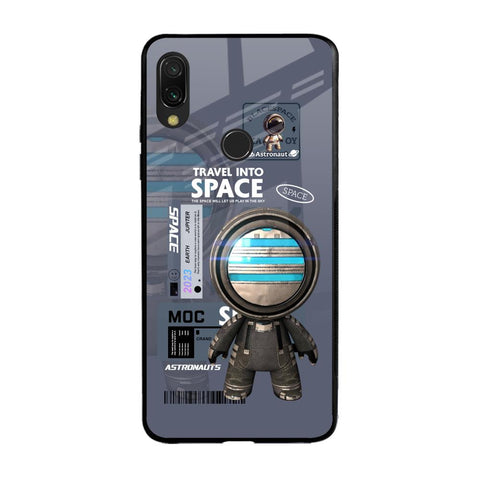 Space Travel Xiaomi Redmi Note 7 Pro Glass Back Cover Online
