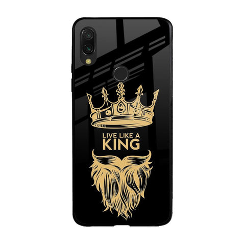 King Life Xiaomi Redmi Note 7 Pro Glass Back Cover Online