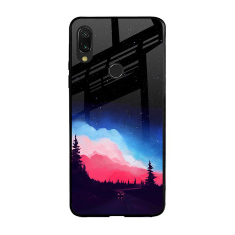 Drive In Dark Xiaomi Redmi Note 7 Pro Glass Back Cover Online