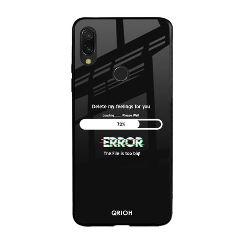 Error Xiaomi Redmi Note 7 Pro Glass Back Cover Online