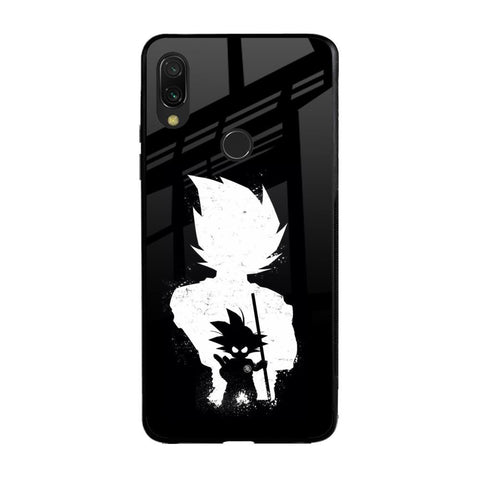 Monochrome Goku Xiaomi Redmi Note 7 Pro Glass Back Cover Online