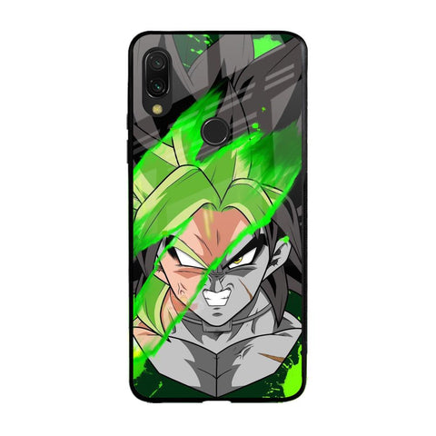 Anime Green Splash Xiaomi Redmi Note 7 Pro Glass Back Cover Online