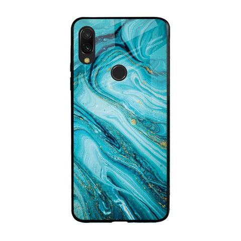 Ocean Marble Xiaomi Redmi Note 7 Pro Glass Back Cover Online